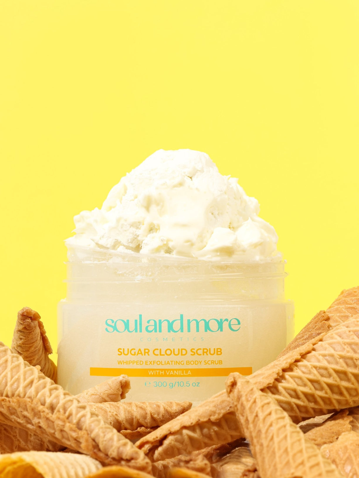 SOUL AND MORE Vanilla Body Scrub - JOLIE'S